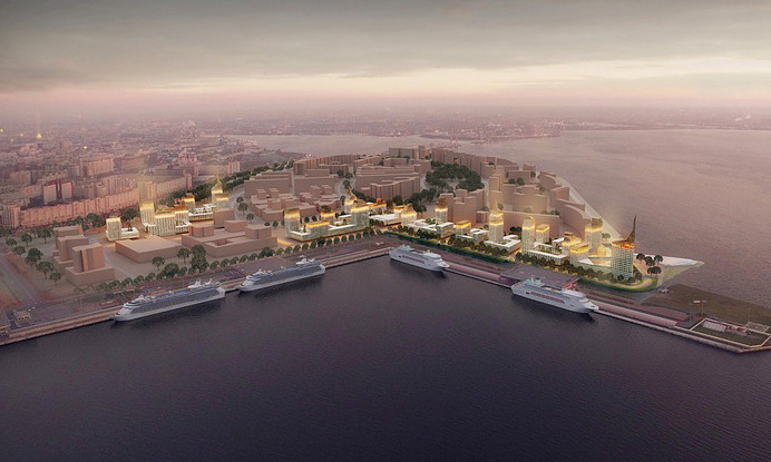 Новый морской фасад: жилой комплекс Golden City