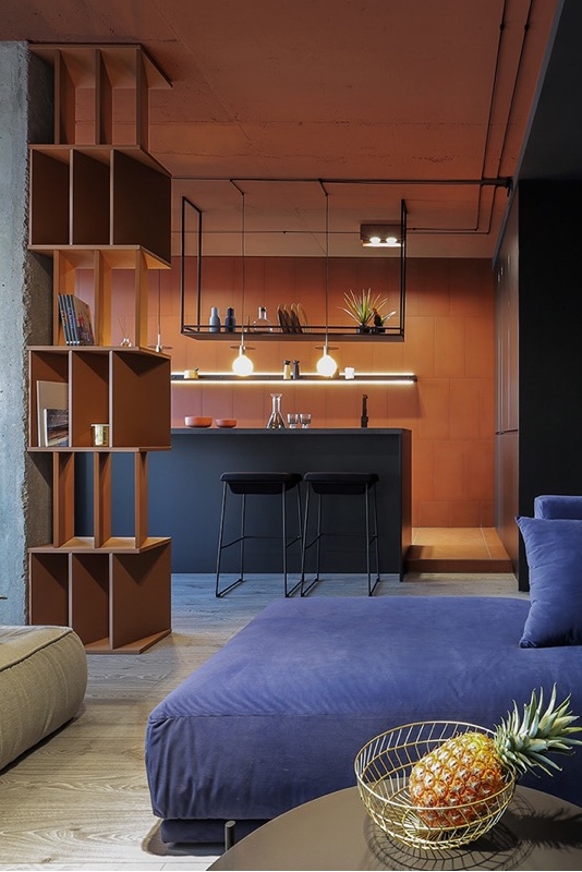 3 впечатляющих квартиры-студии с современными и функциональными интерьерами