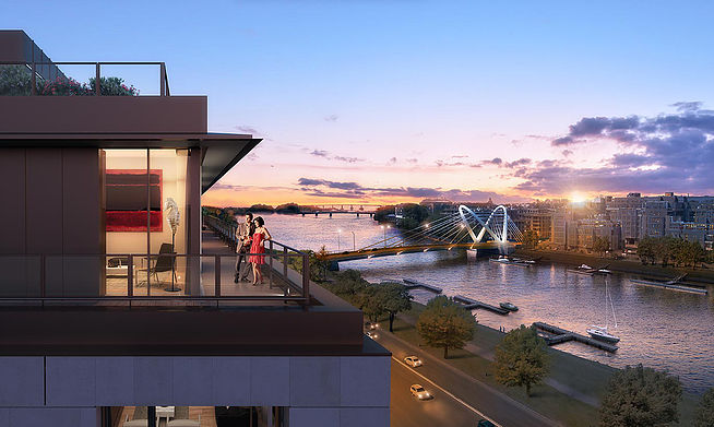 Жилой комплекс One Trinity Place от англичан SQUIRE & PARTNERS