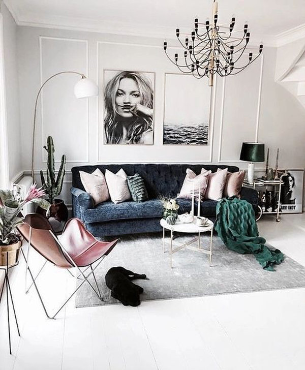 7 идей для роскошного интерьера гостиной в стиле boho-chic