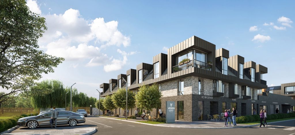Новый жилой комплекс в Стрельне «Veren Village»