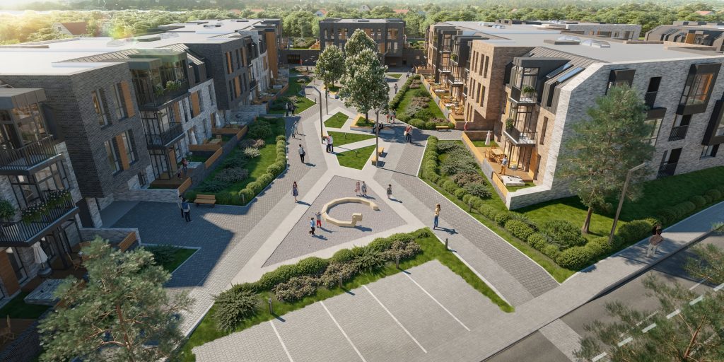 Новый жилой комплекс в Стрельне «Veren Village»