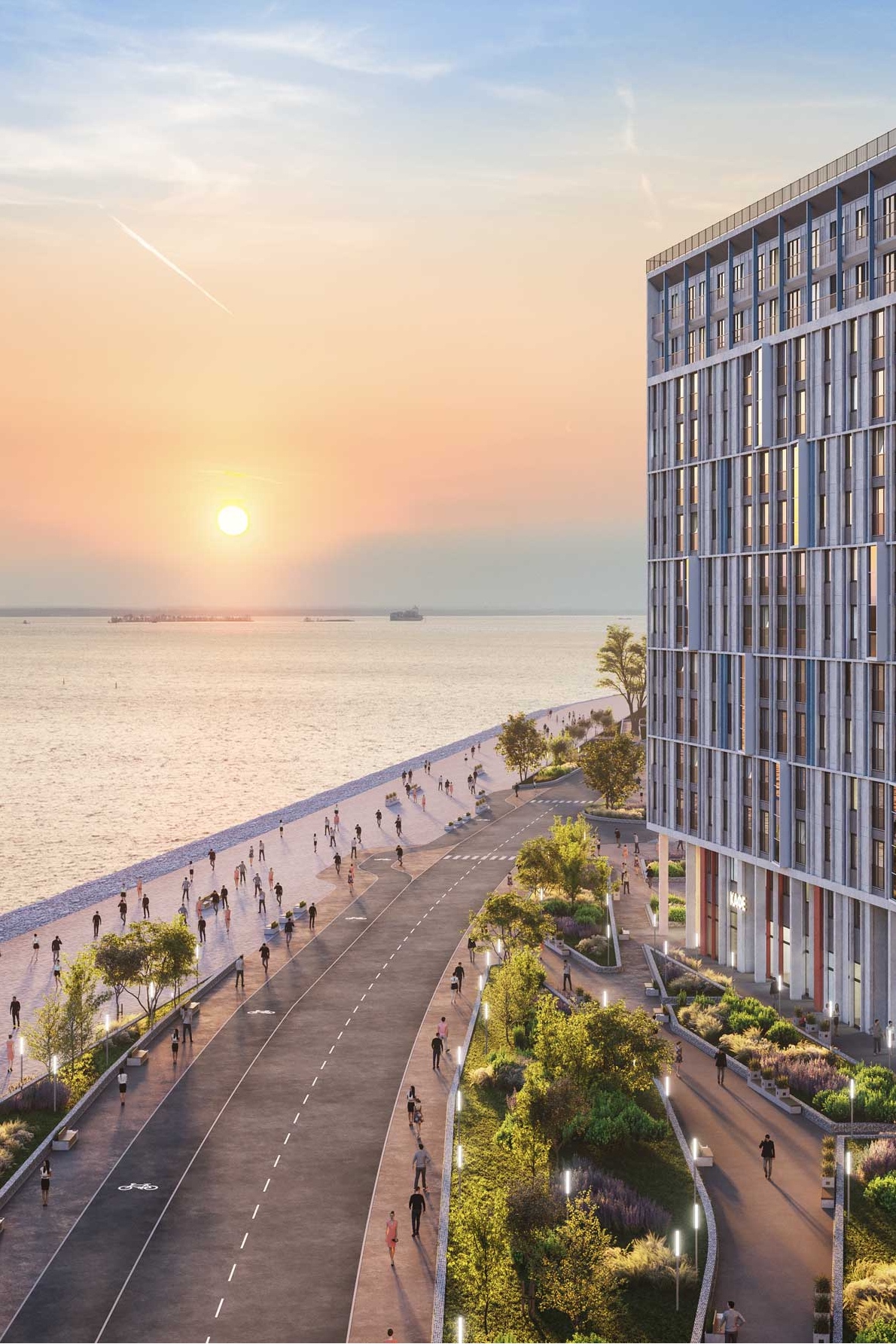 С видом на воду: новый жилой комплекс "Морская набережная"