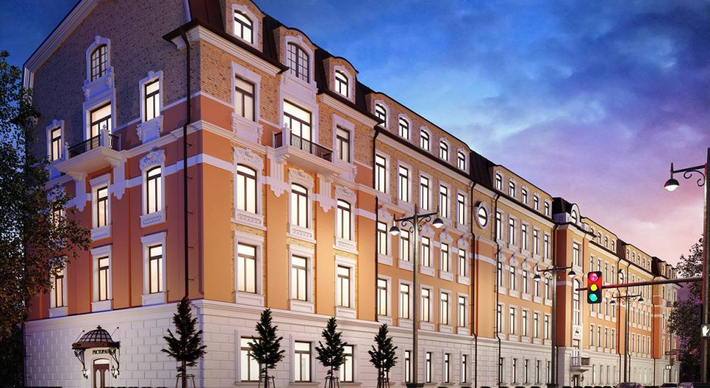 Апартаменты в здании начала ХХ века: апартаменты Acqualina Apartments в Петербурге