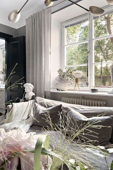 Скандинавское очарование: красивый скандинавский интерьер квартиры площадью 38 м²