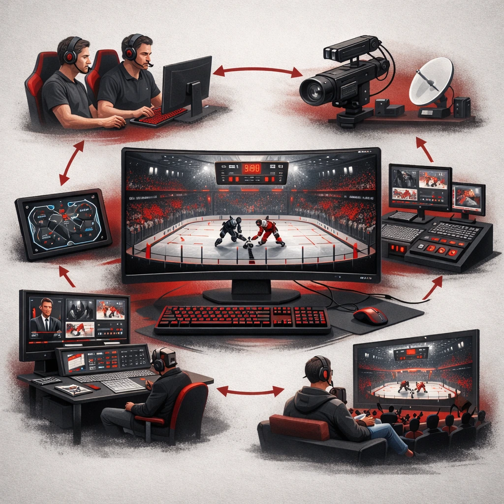 Как строится верховой матч в киберхоккее и где это видно заранее