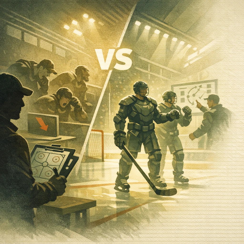 Низовой сценарий в киберхоккее: сигналы, которые можно заметить до старта